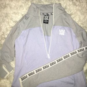PINK Slim fit half zip SOLD